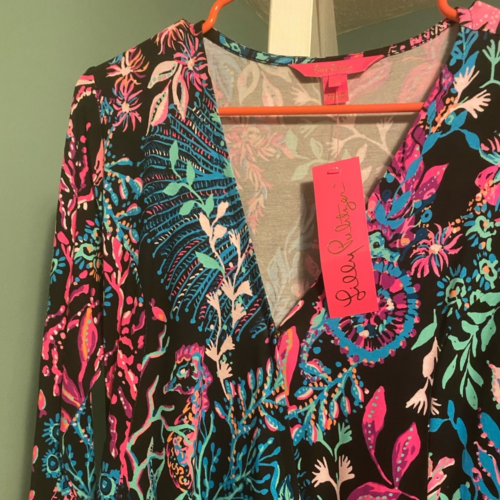 Lilly Pulitzer long sleeve skort dress. Brand new with tags
